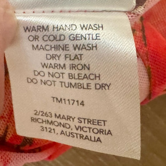 Tiger Mist Floral Sheer Flared Pants XS - Picture 10 of 11